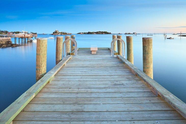Quai à Stony Creek, Connecticut