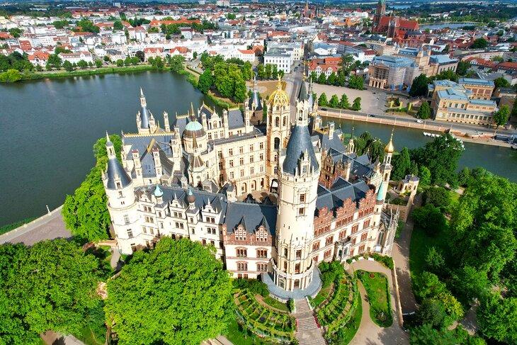 Vista del Castillo de Schwerin