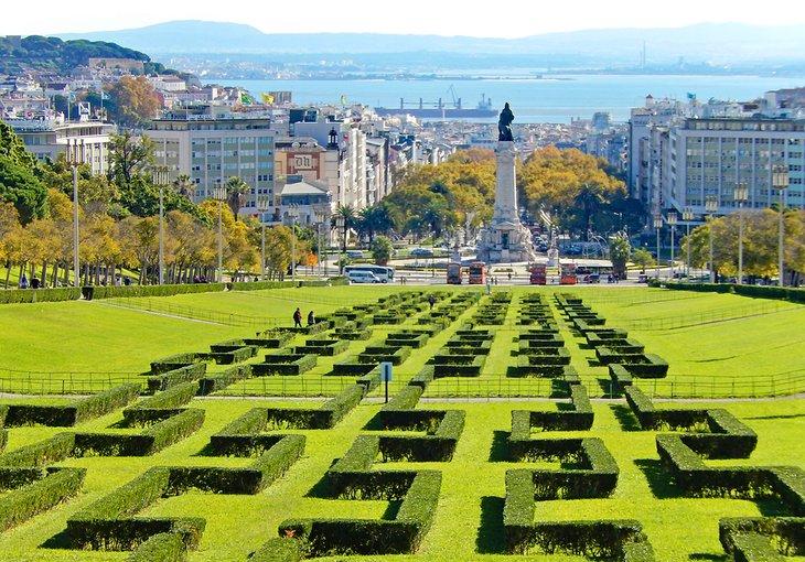 Parque Eduardo VII en Lisboa