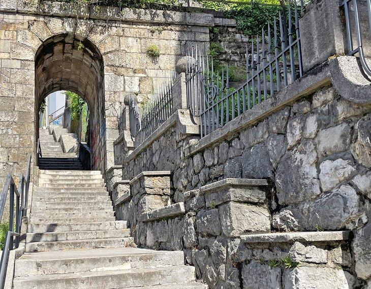 Die Petar Druzic Treppe