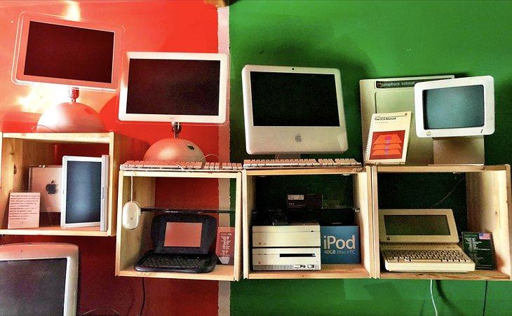 Apple-Computer im Peek & Poke Computer Museum