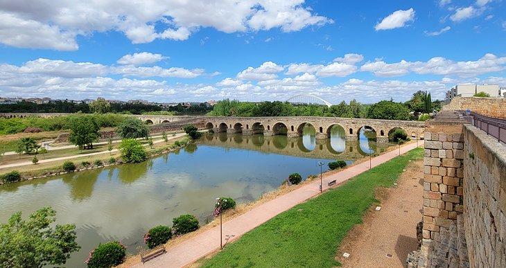 Puente Romano desde la Alcazaba