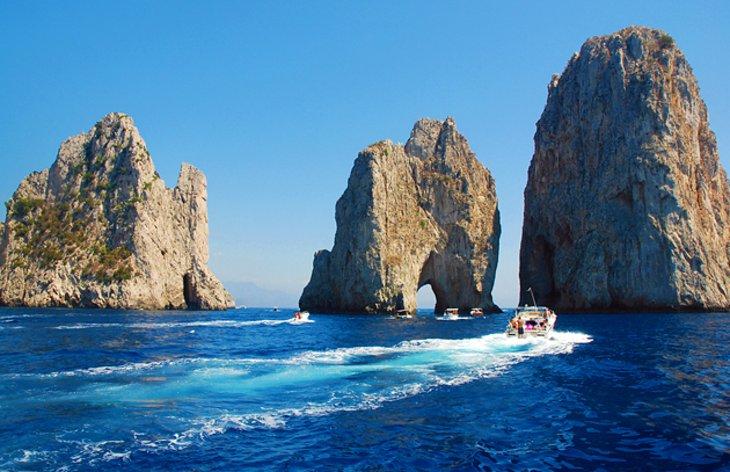 Bootsausflug auf Capri