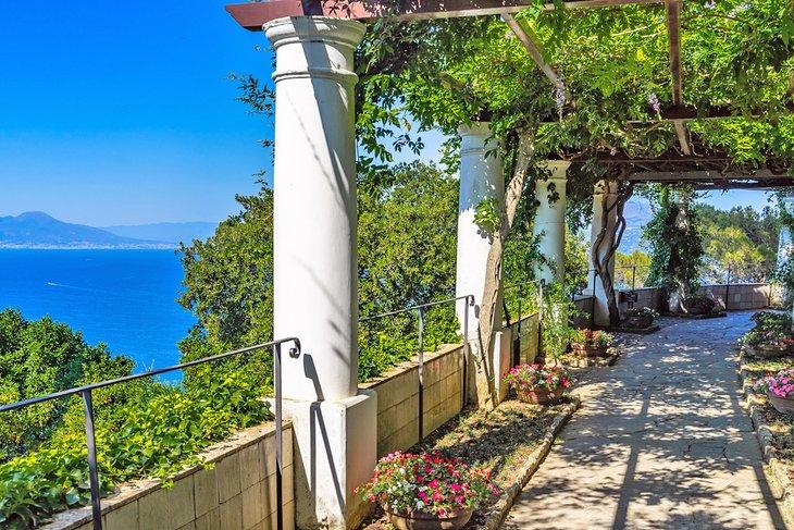 Los jardines de Villa San Michele en Capri