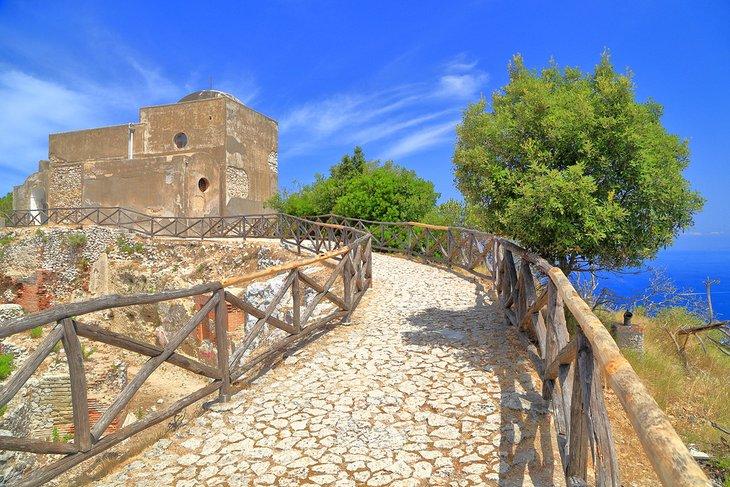 Las ruinas de Villa di Tiverio