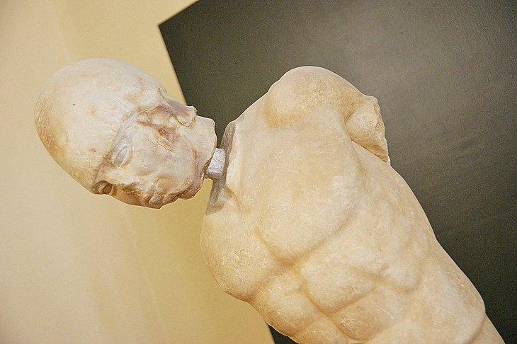 Exhibit at the Museo Archeologico Regionale