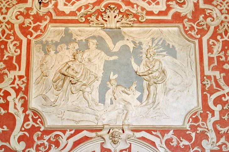 Detalle interior de la Iglesia de Santa Catalina
