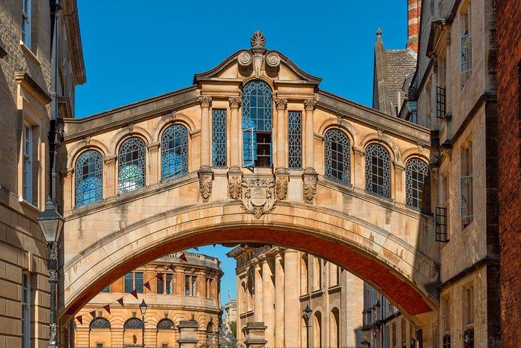 Die Brücke der Seufzer in Oxford