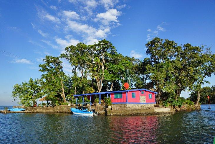Insel im Nicaragua-See