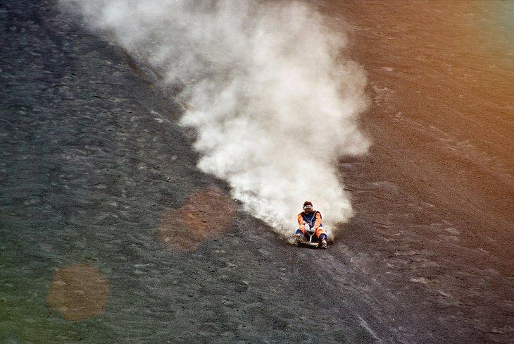 Vulkansurfen auf Cerro Negro