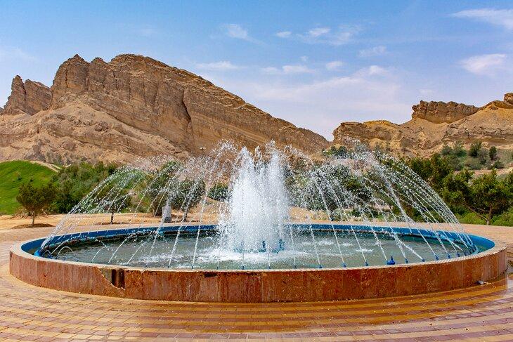 Fuente en el Parque Mubazzarah