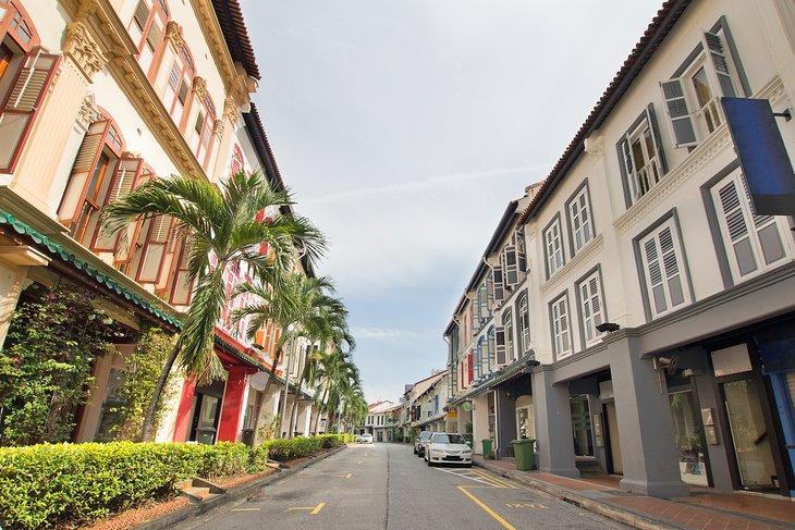 Casas de fila Peranakan históricas