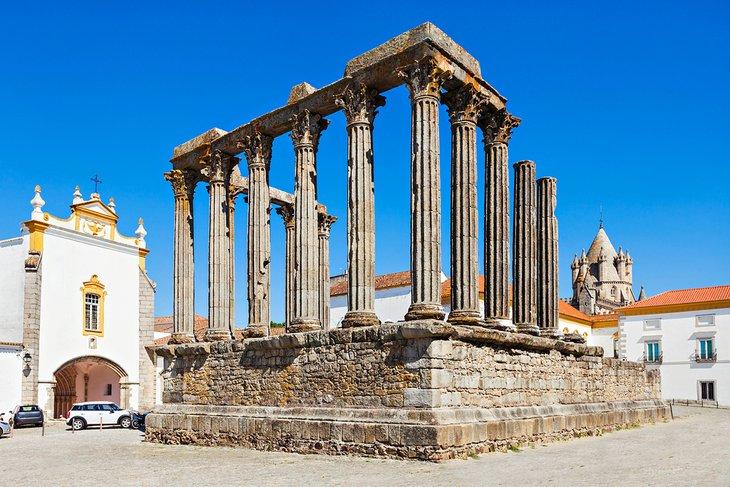Templo Romano en Évora