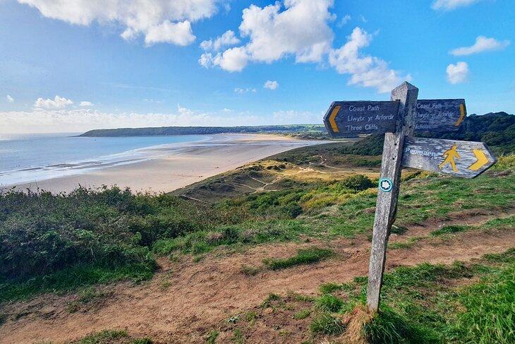 Bahía de Oxwich, Península de Gower