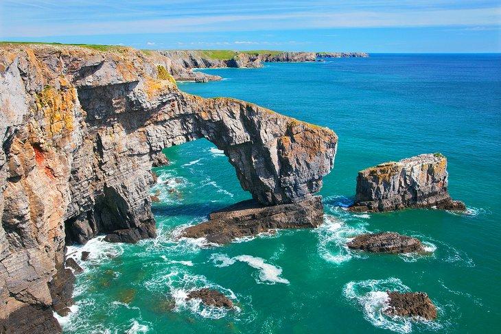 Puente Verde de Gales, Parque Nacional de Pembrokeshire