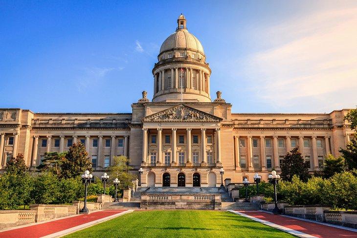 Bâtiment du Capitole à Frankfort, Kentucky