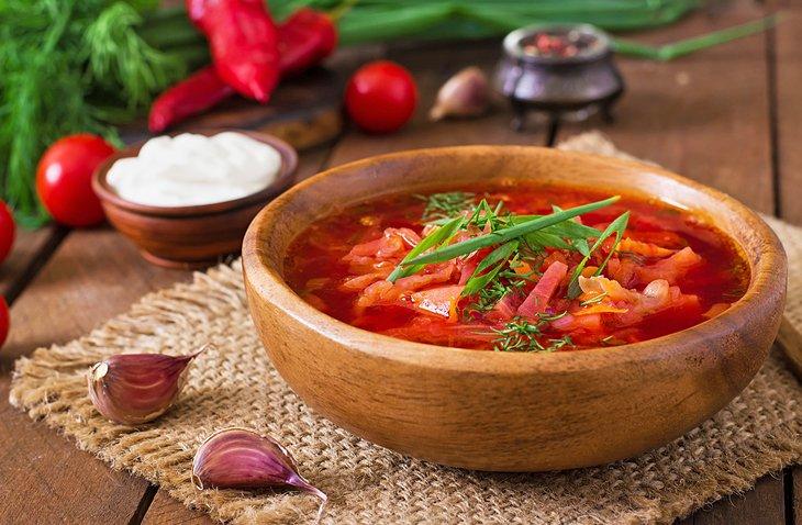 Borscht traditionnel ukrainien