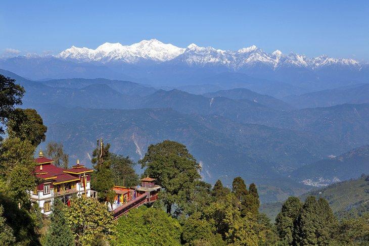 Bhutia Busty Kloster in Darjeeling, Indien