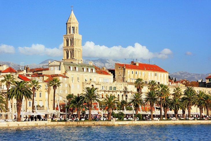 Diokletianpalast, Ufer von Split, Kroatien