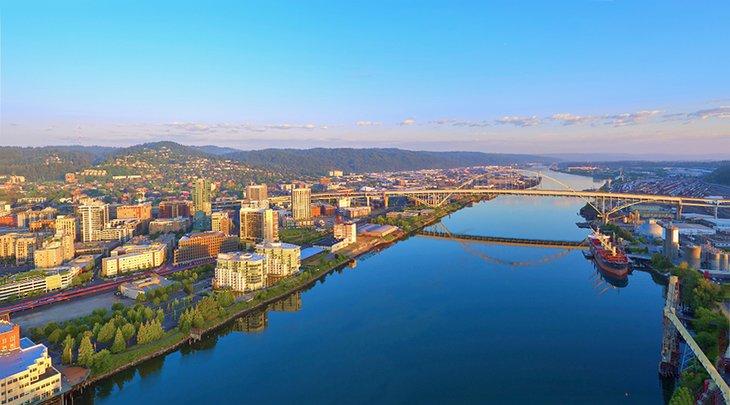 Puente Fremont en Portland