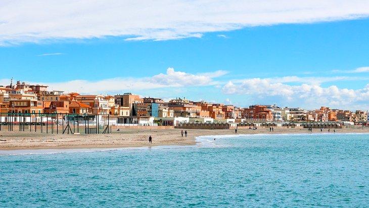 Strand in Ostia