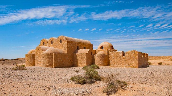 Quseir Amra, un castillo en el desierto de Jordania