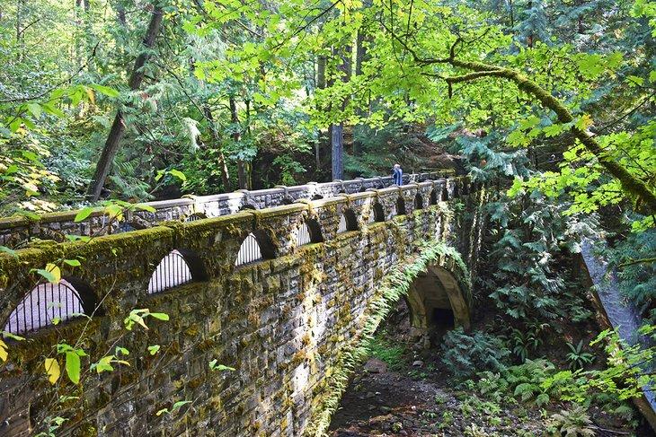 Puente cerca de Whatcom Falls
