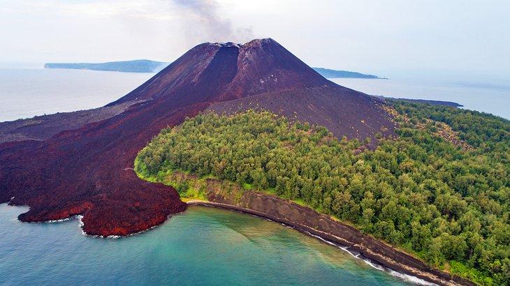 Krakatau Vulkan