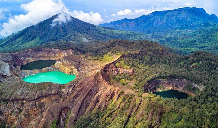 Kelimutu Vulkan, Flores Insel