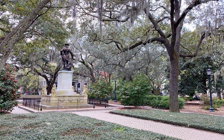 Chippewa Square en Savannah