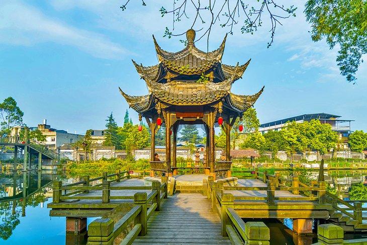 Antikes Huanglongxi-Stadt