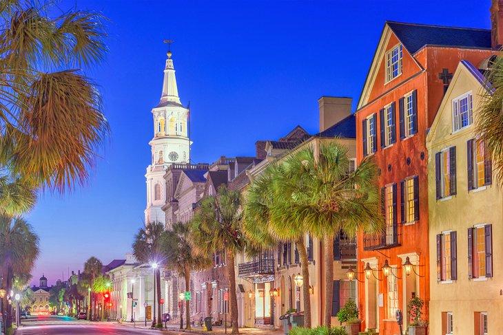 Le quartier historique de Charleston