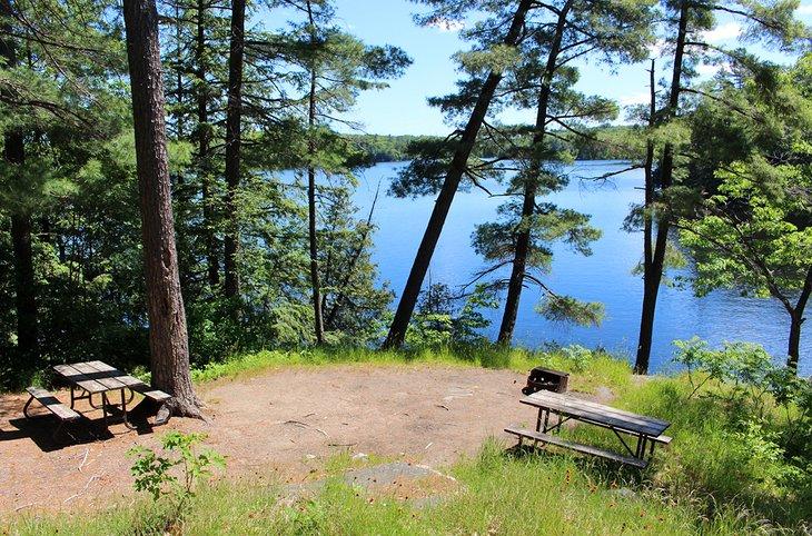 Campingplatz im Oastler Provincial Park