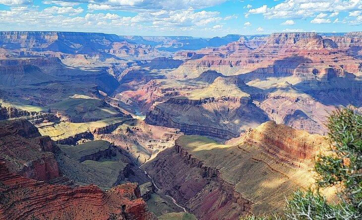 Vista desde Lipan Point por la tarde