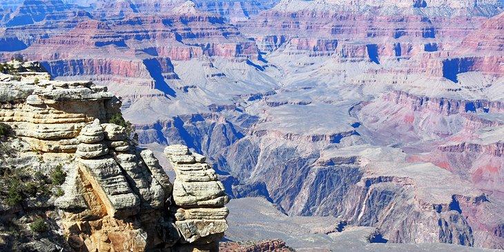 Vista del Gran Cañón desde Mather Point