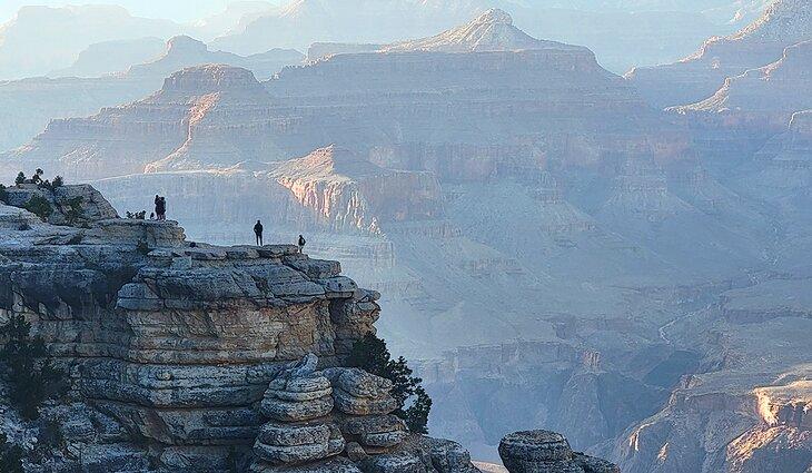 Vista desde Mather Point en el Gran Cañón
