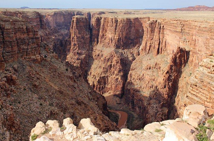 Mirador escénico del Pequeño Río Colorado