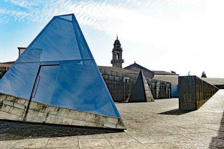 Terraza en el Centro Galego de Arte Contemporánea