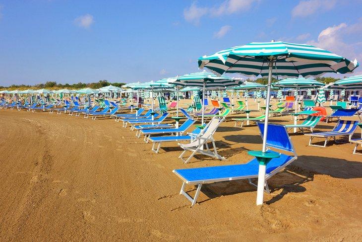 Plage d'Alberoni, Lido, Venise