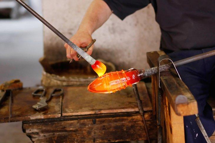 Soufflage de verre à Murano