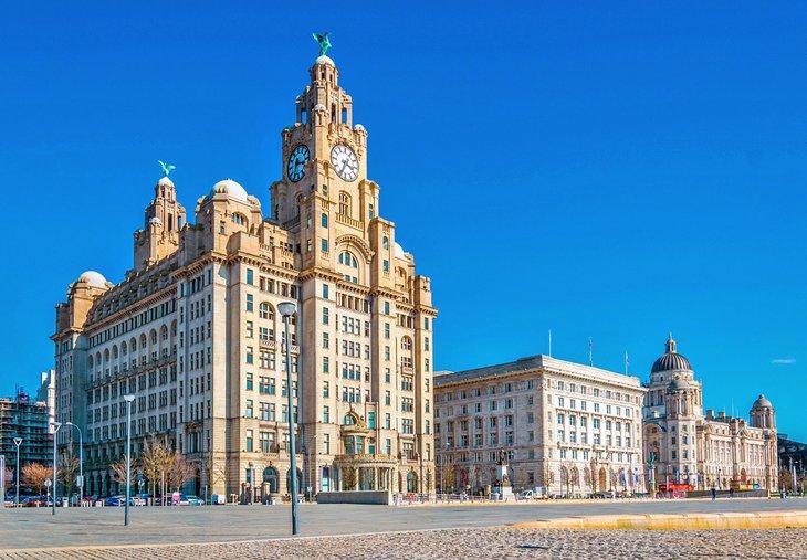 Edificios de Three Graces en Pier Head