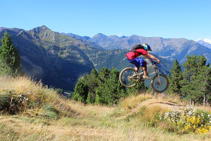 VTTiste profitant de Vallnord