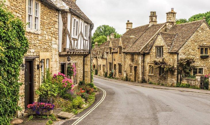 Straße in Castle Combe