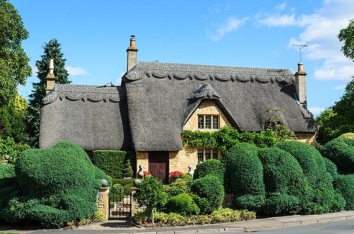 Reetgedeckte Hütte in Chipping Campden