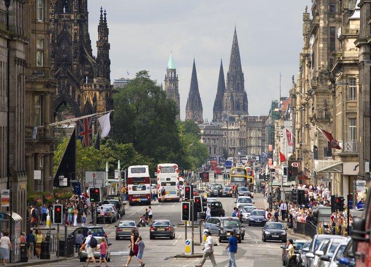 Princes Street und Gärten