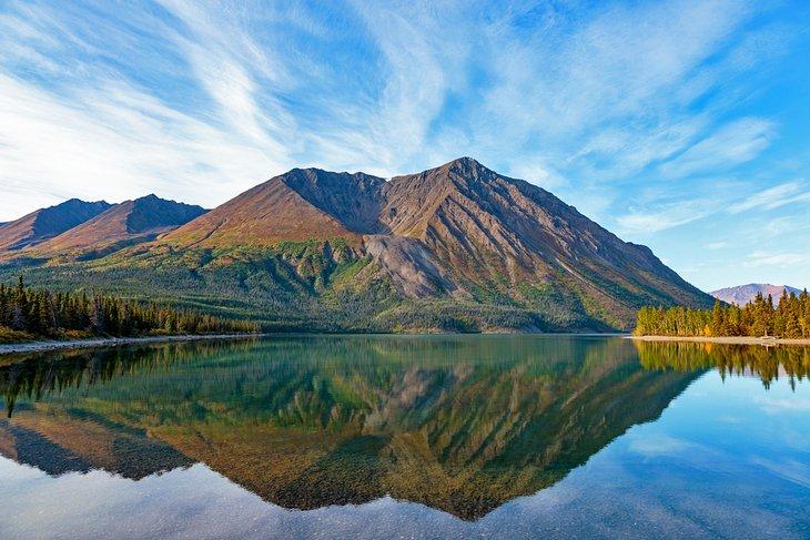 Kathleen Lake im kanadischen Yukon