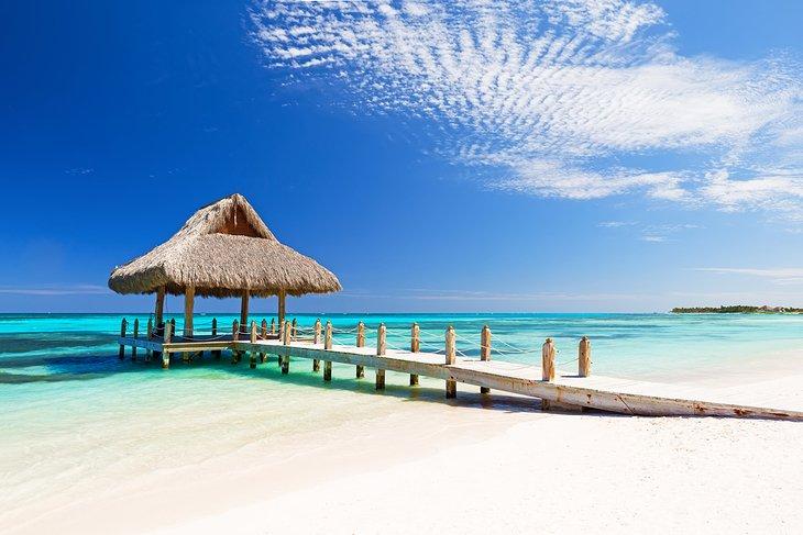 Una hermosa playa en Punta Cana