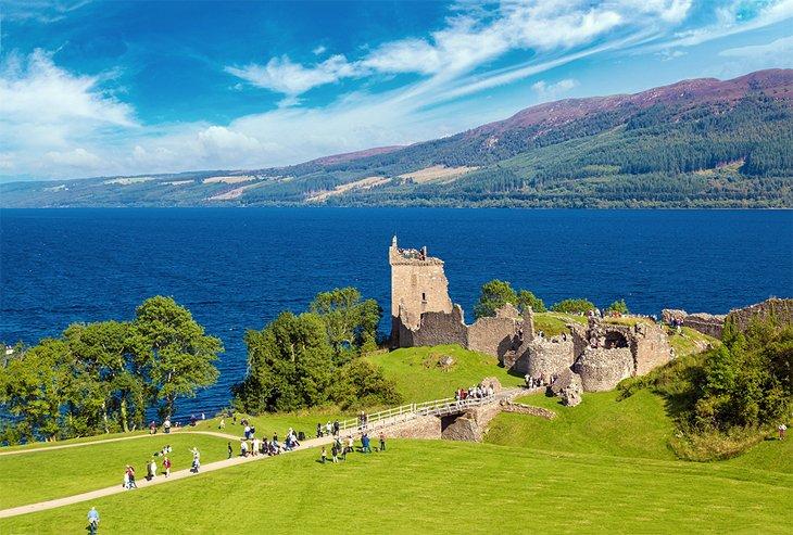 Castillo de Urquhart en Loch Ness