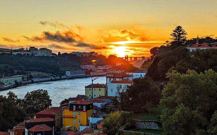 Atardecer desde el Parque de las Virtudes