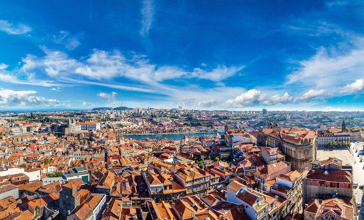 Vista aérea de Oporto